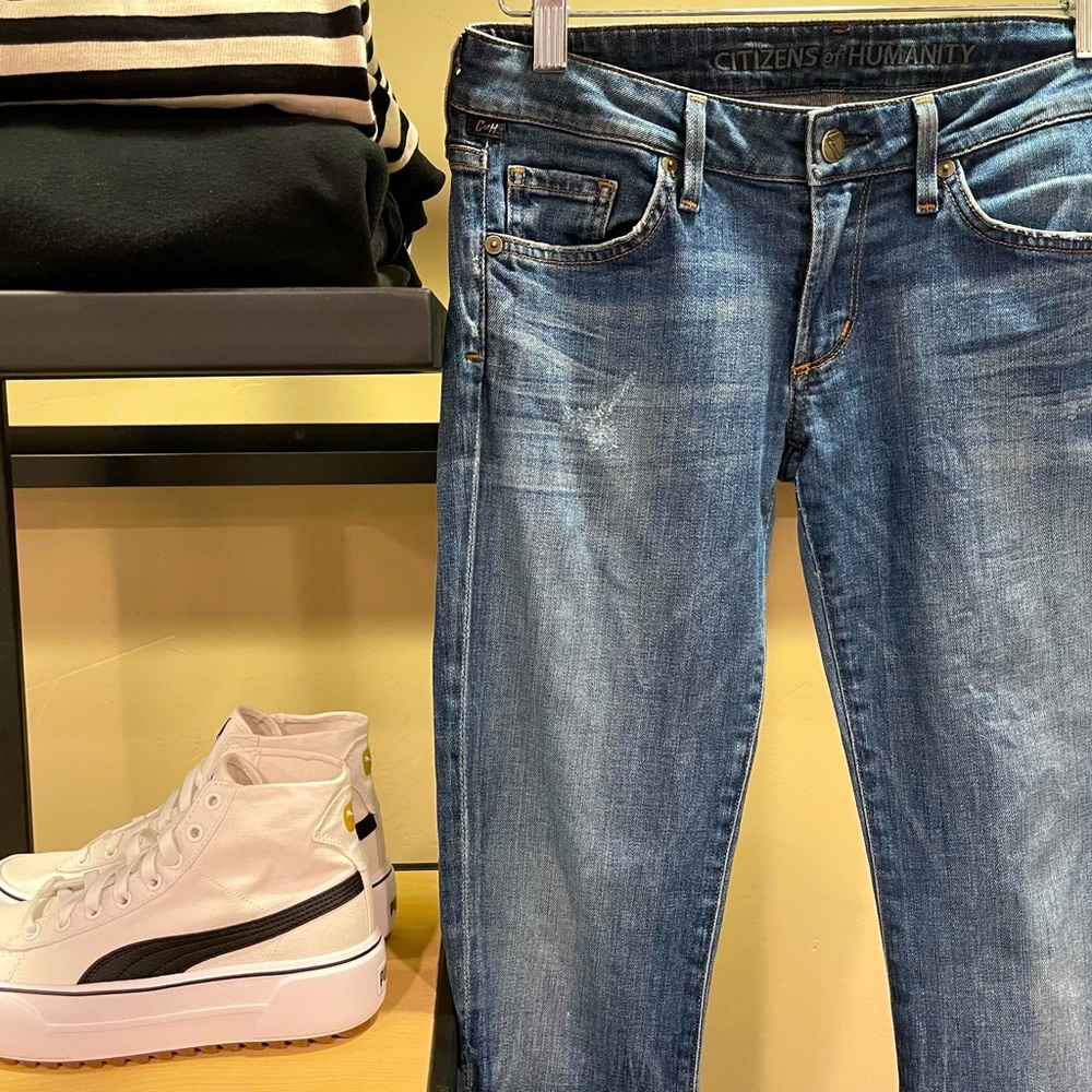 Citizens of Humanity Skinny Jeans | Blue Faded